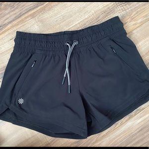 Black brand new Athleta shorts